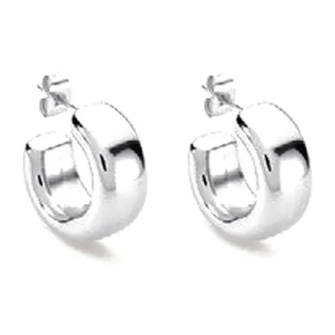 Stroili Moonlight Collection Orecchini a cerchio Acciaio 1699259