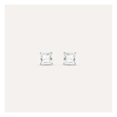 Stroili Silver Elegance Orecchini lobo con cubic zirconia Argento 925 1275951