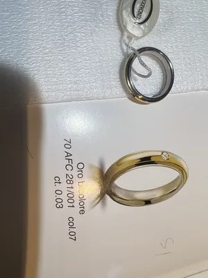 Anello UnoAerre modello Andromeda in Argento 925 Misura 53 AFC 281/001