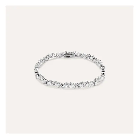 Stroili Silver Elegance Bracciale tennis multipietra Argento 925 1697682