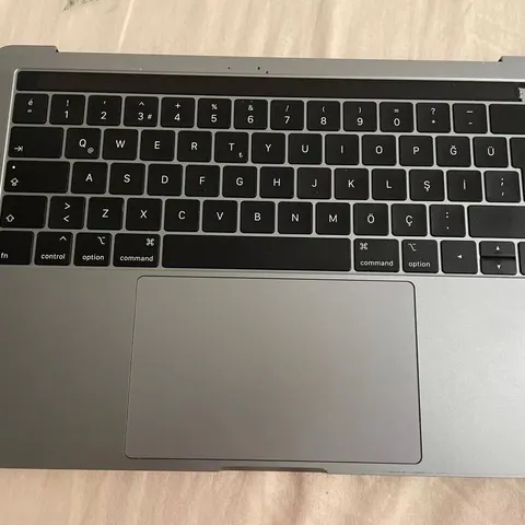 Originale Apple Macbook Pro 13” 2019 A1989 3358 Keyboard grigio Turkish Turk A