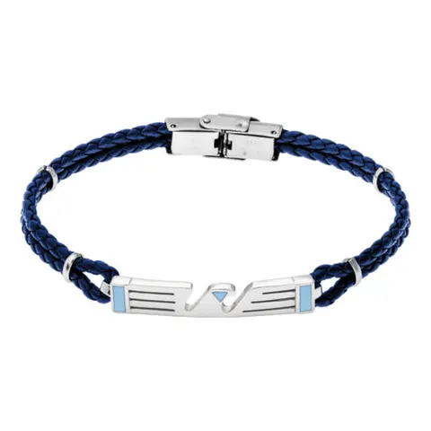 Lowell Bracciale Ufficiale Lazio Acciaio 316L B-LB001UCA