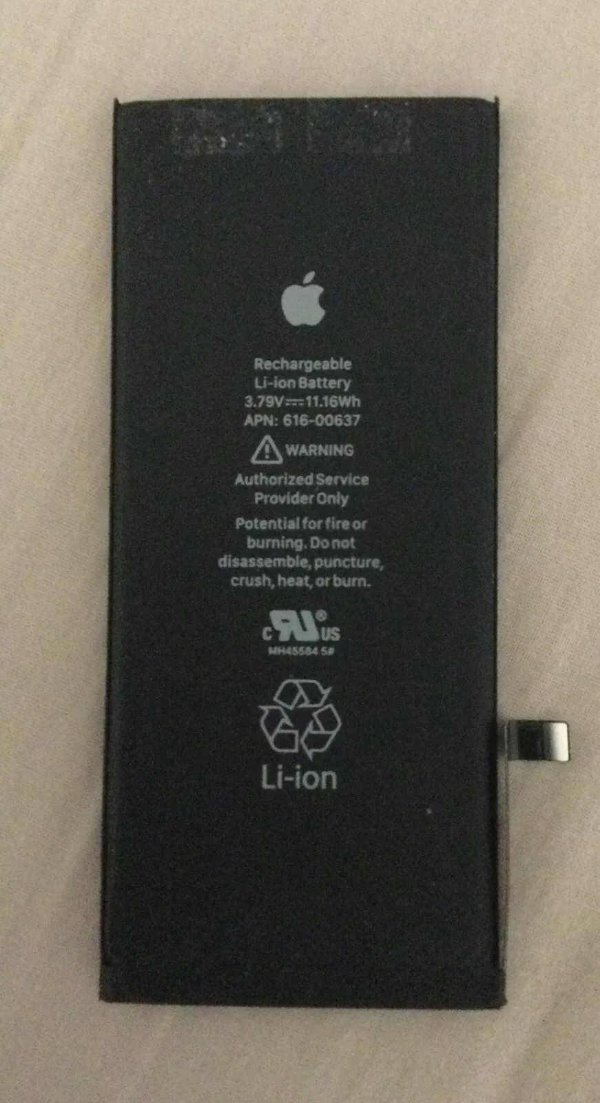Originale Apple IPHONE Xr Batteria litio capacita' residua 80/85 % qualita B