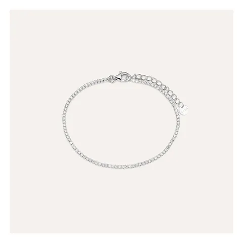 Stroili Silver Elegance Bracciale tennis con cubic zirconia Argento 925 1696408