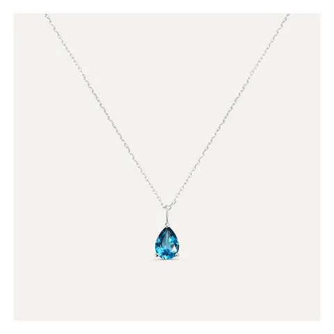 Stroili Amelie Collana in topazio london blue Oro 9kt 1413218