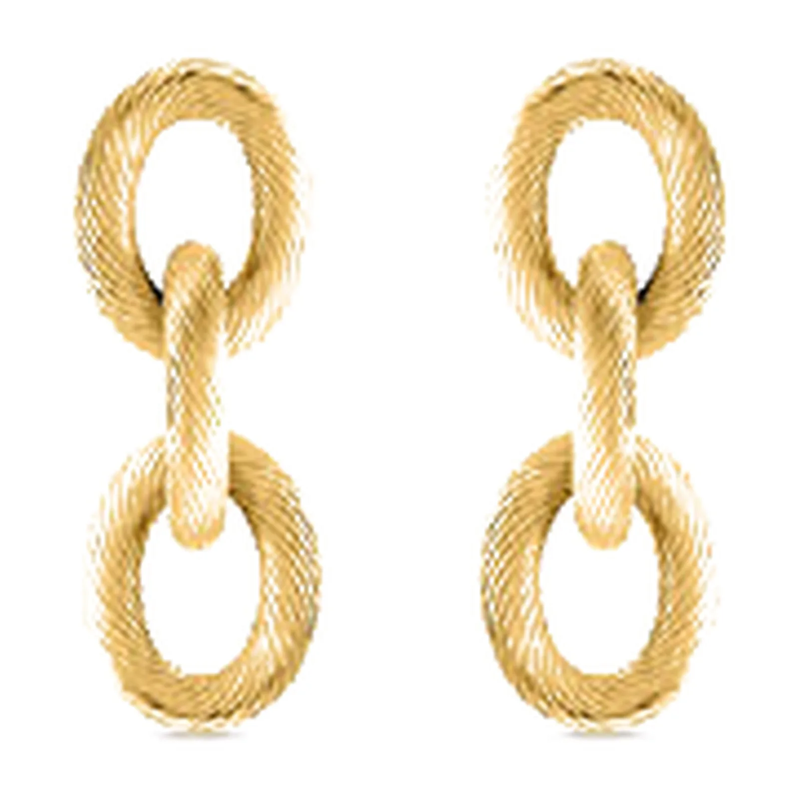 Stroili Radiance Collection Orecchini pendenti dorati Acciaio 1699560