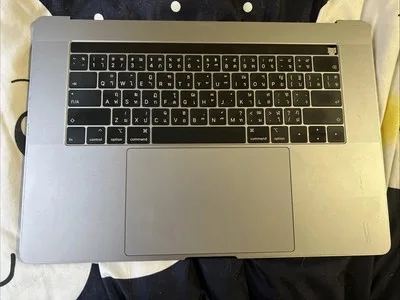 Apple Macbook Pro 15” A1990 Tastiera Touchpad Scocca Grigio Thailandese No Batt