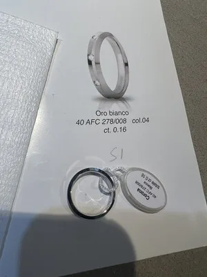 Anello in argento 925 UNOAERRE misura 53 - 40 AFC 278/008
