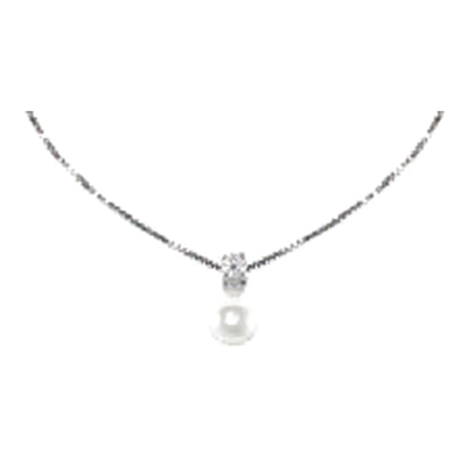 Stroili Silver Pearls Collana con cubic zirconia e perla Argento 925 1693186
