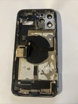 Compatibile Apple Iphone 12 Pro Max Chassis Blu Power Flex scocca E1