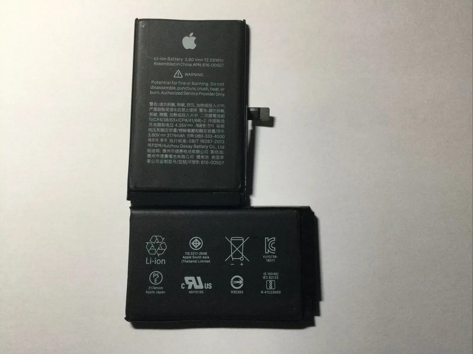 Originale Apple IPHONE Xs MAX Batteria 80/85% qualita B