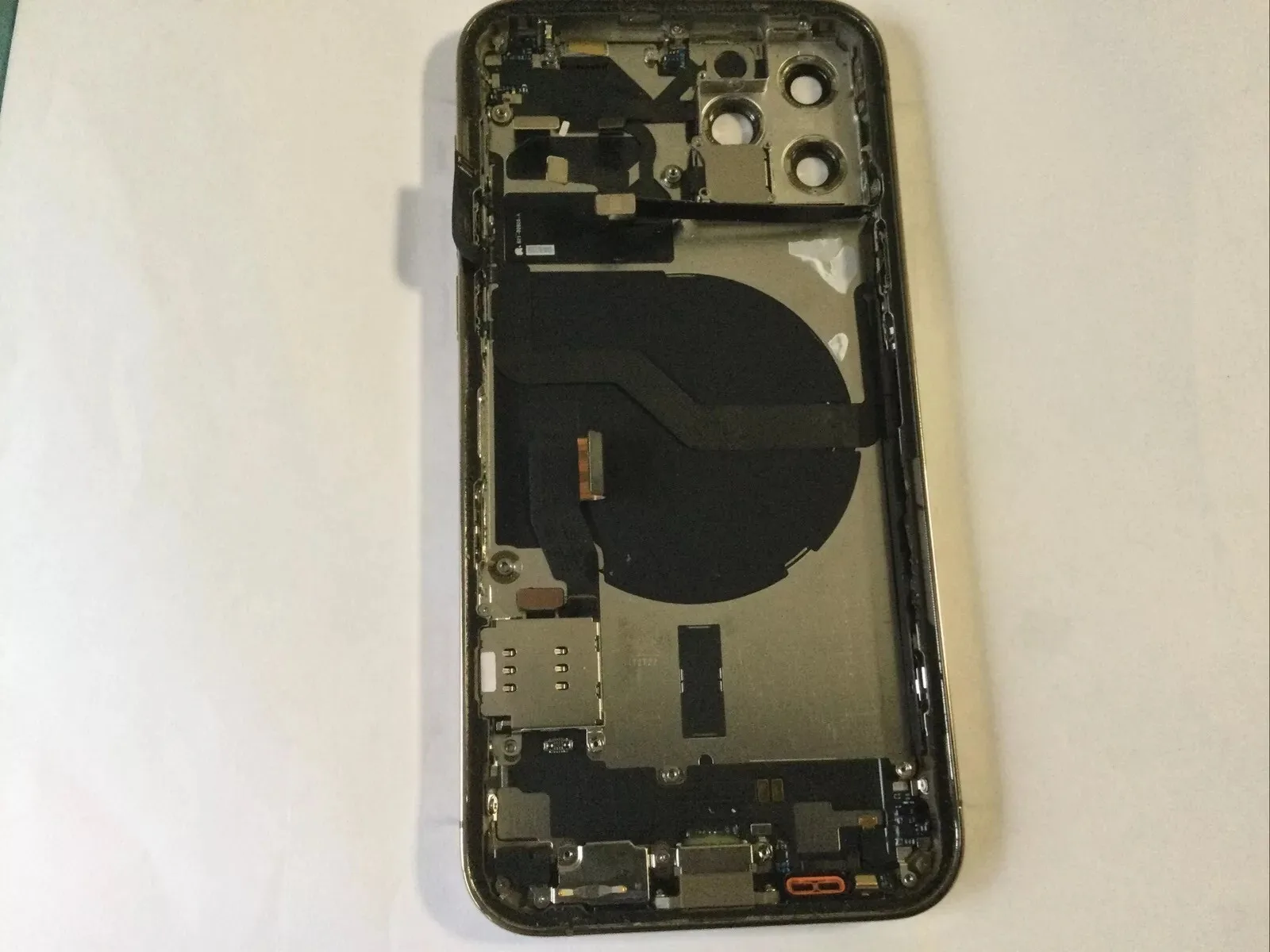 Original Apple Iphone 12 Pro Chassis Oro Power Flex Carica scocca A+