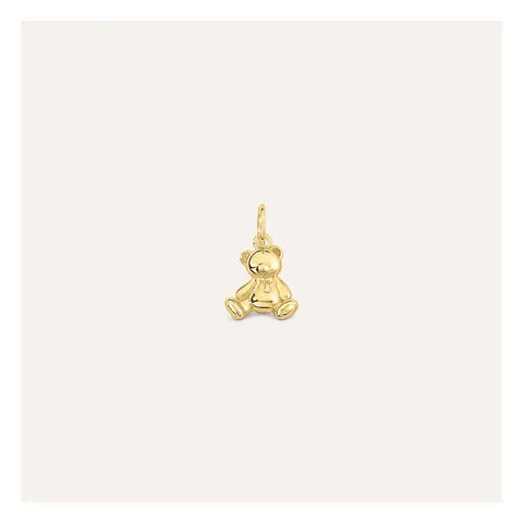 Stroili Love Beats Pendente dorato orsetto Argento 925 1699635