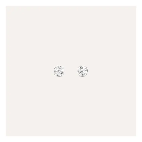 Stroili Bon Ton Orecchini lobo con cubic zirconia Oro 9kt 1400952