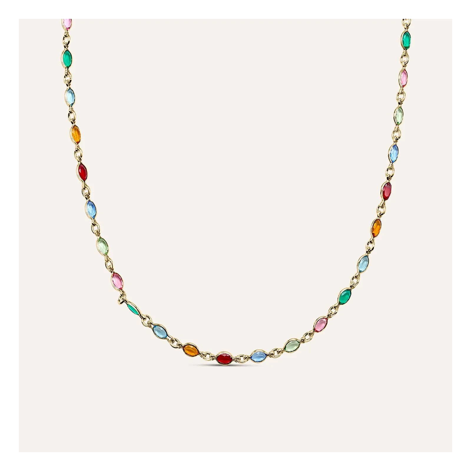 Stroili Golden Dream Collana placcato oro 18K e cristalli Metallo 1682077