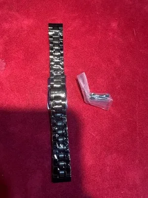Cinturino per orologio in acciaio nero nuovo - LAB22609231830