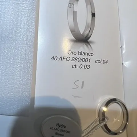 Anello in argento 925 UnoAerre modello Hydra Misura 53 40 AFC 280/001
