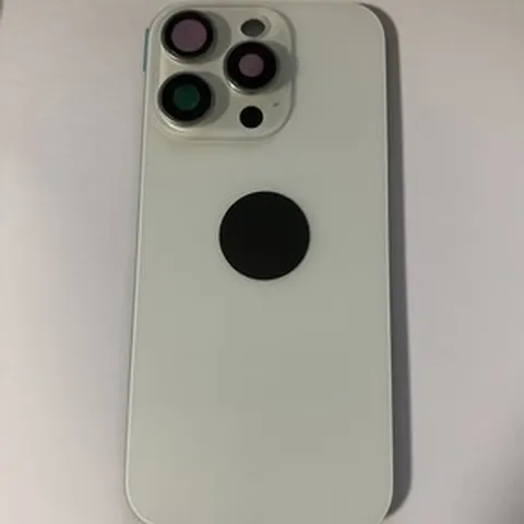 Back vetro Scocca Posteriore Per iPhone 16 Pro Compatibile Bianco