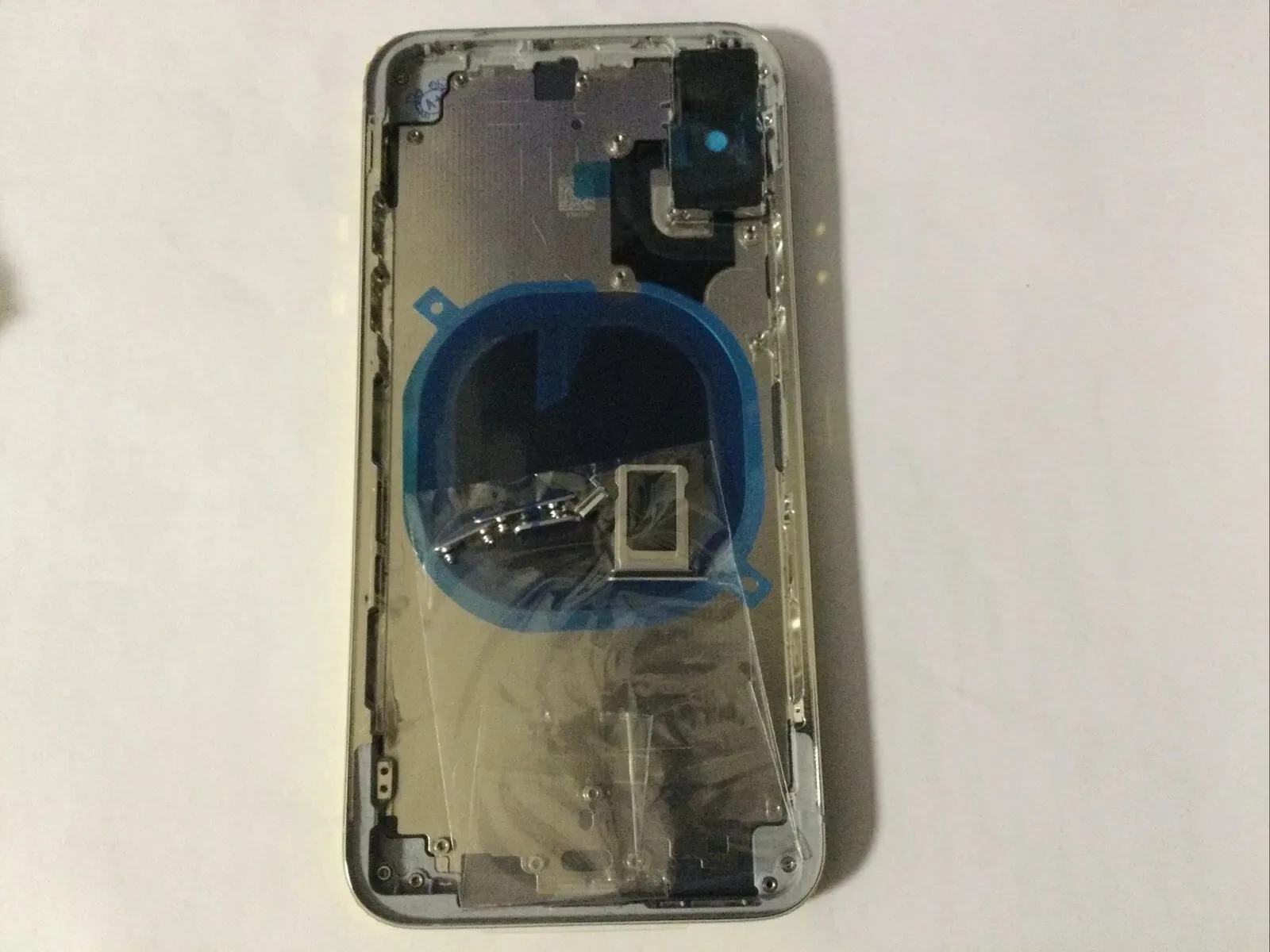 Compatibile Apple scocca Chassis Struttura Coperchio Iphone Xs Sim Slot Nero