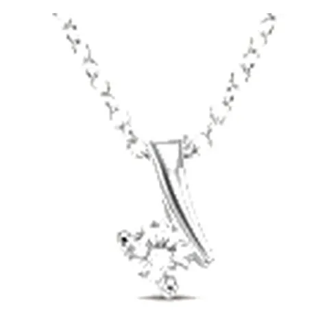 Stroili Silver Elegance Collana punto luce virgola con cubic Argento 925 1679362