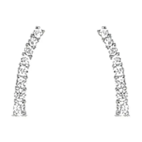 Stroili Silver Elegance Orecchini barretta con cubic Argento 925 1697690