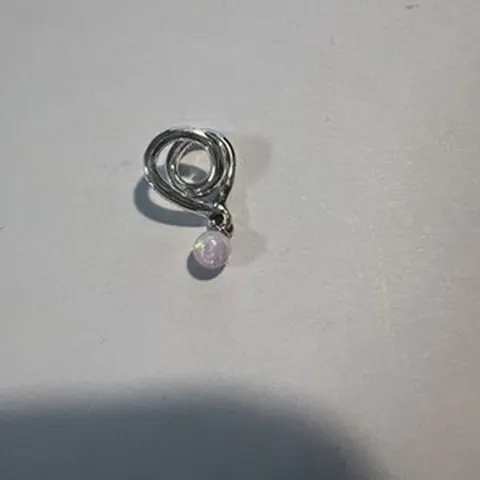 Ciondolo in Argento Sterling 925 con Spirale e Pietra - LAB22609302208