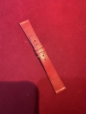 Cinturino per orologio in pelle rosso - 2606251422