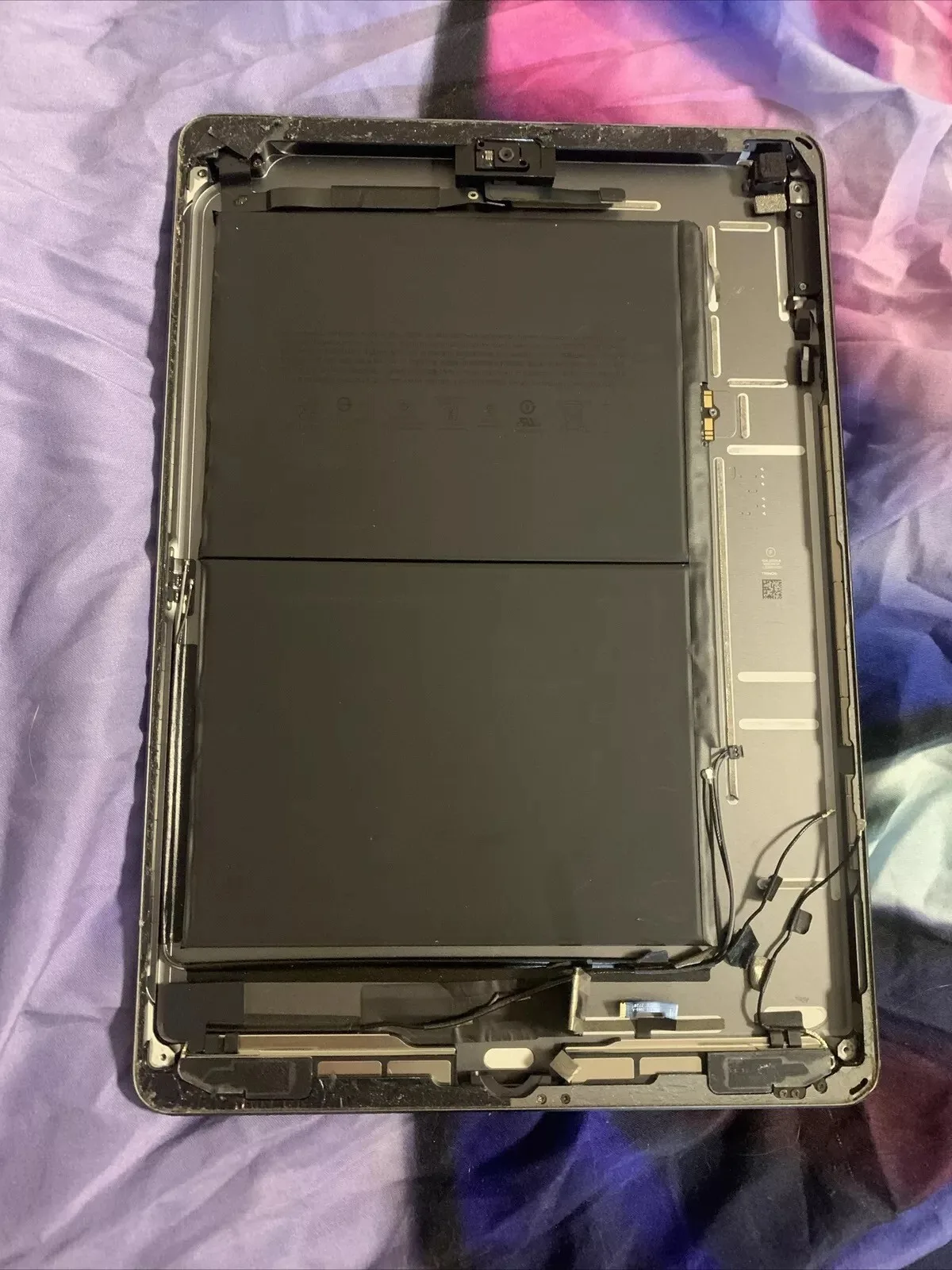 Originale Apple iPad 8 A2270 Chassis Batteria scocca Fotocamera Wifi Nero Bd