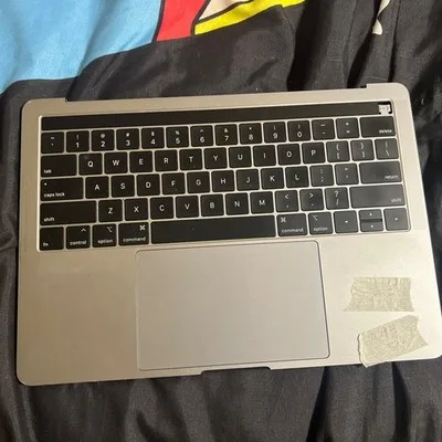 Originale Apple Macbook Pro 13” 2018 A1989 3214 Keyboard Touchpad Grigio US A- -