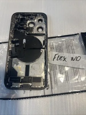 Original Apple Iphone 14 Pro Chassis Power Flex scocca Viola C No Flex