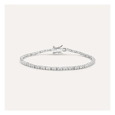 Stroili Silver Elegance Bracciale tennis con cubic zirconia Argento 925 1621133