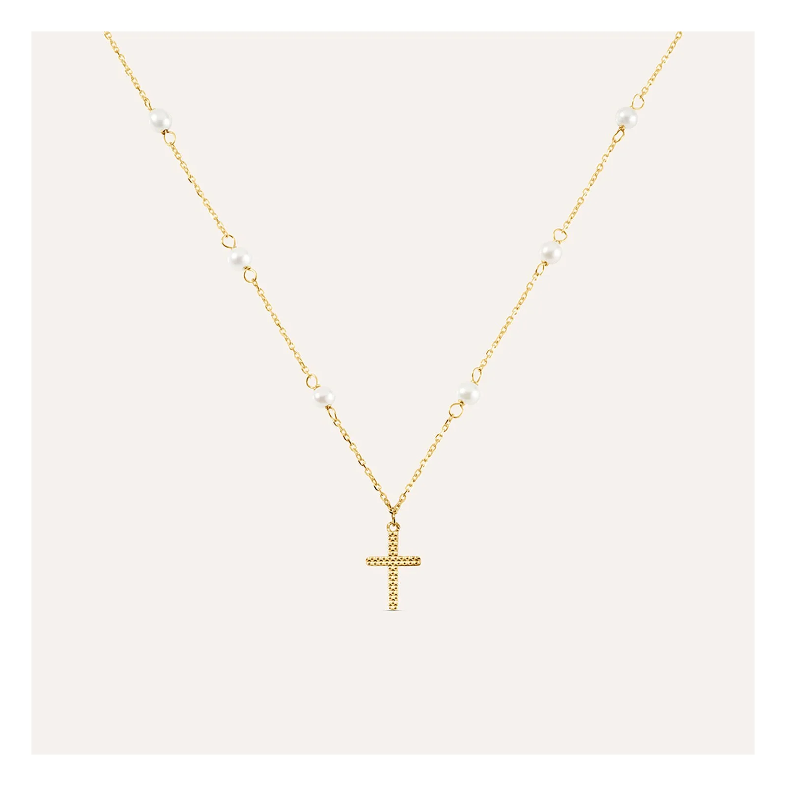 Stroili Holy Collection Collana con perle Oro 9kt 1437696
