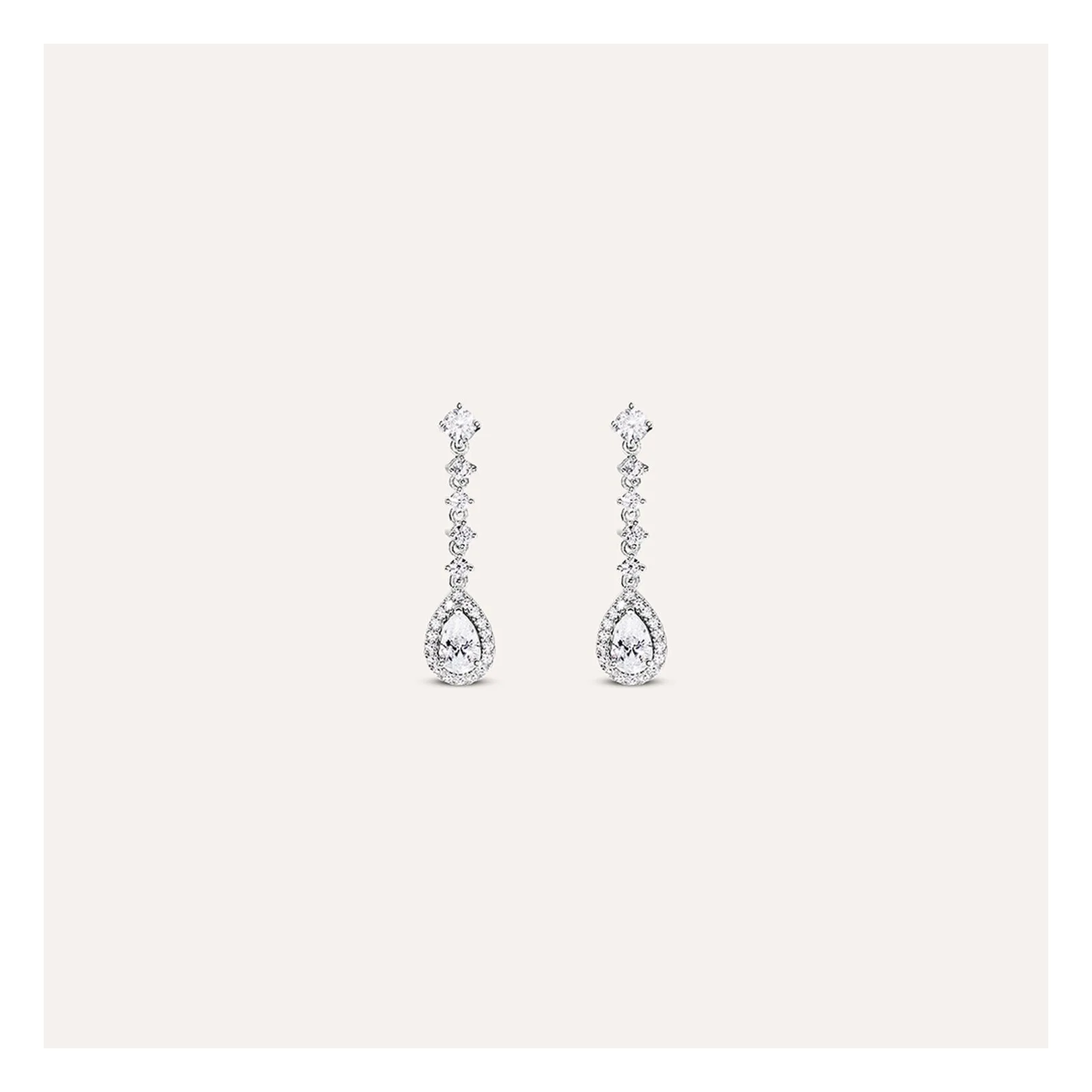 Stroili Red Carpet Orecchini pendenti con cubic zirconia Argento 925 1699496