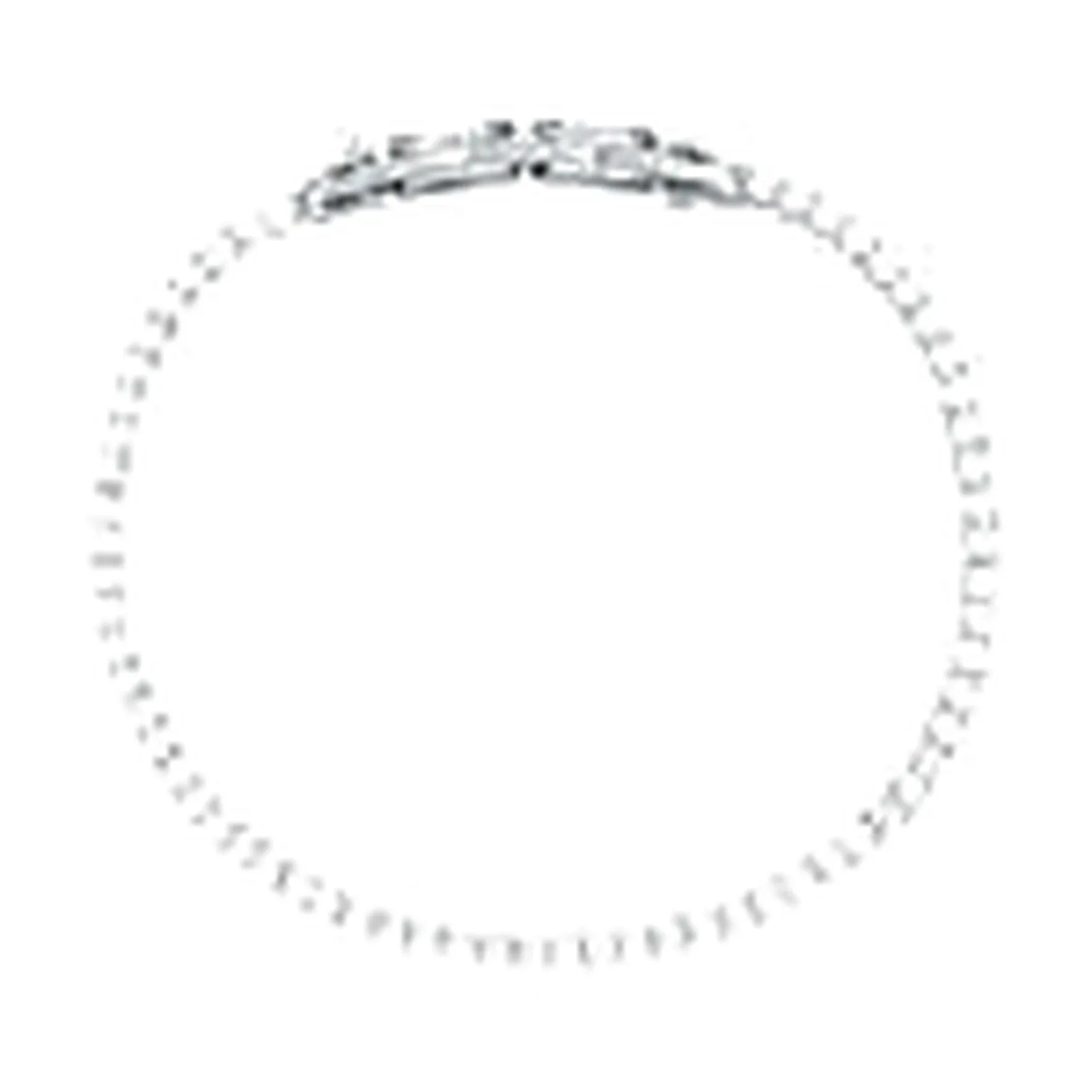 Stroili Man Code Bracciale tennis con cristalli Acciaio 1692873
