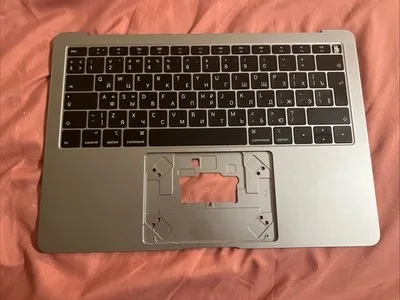 Apple Macbook Air 13” A1932 Tastiera Scocca Nero Grigio Russian Keyboard A