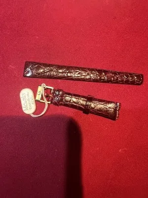 Cinturino Orologio Certina in Vera Pelle di Coccodrillo 14mm - 2606241908
