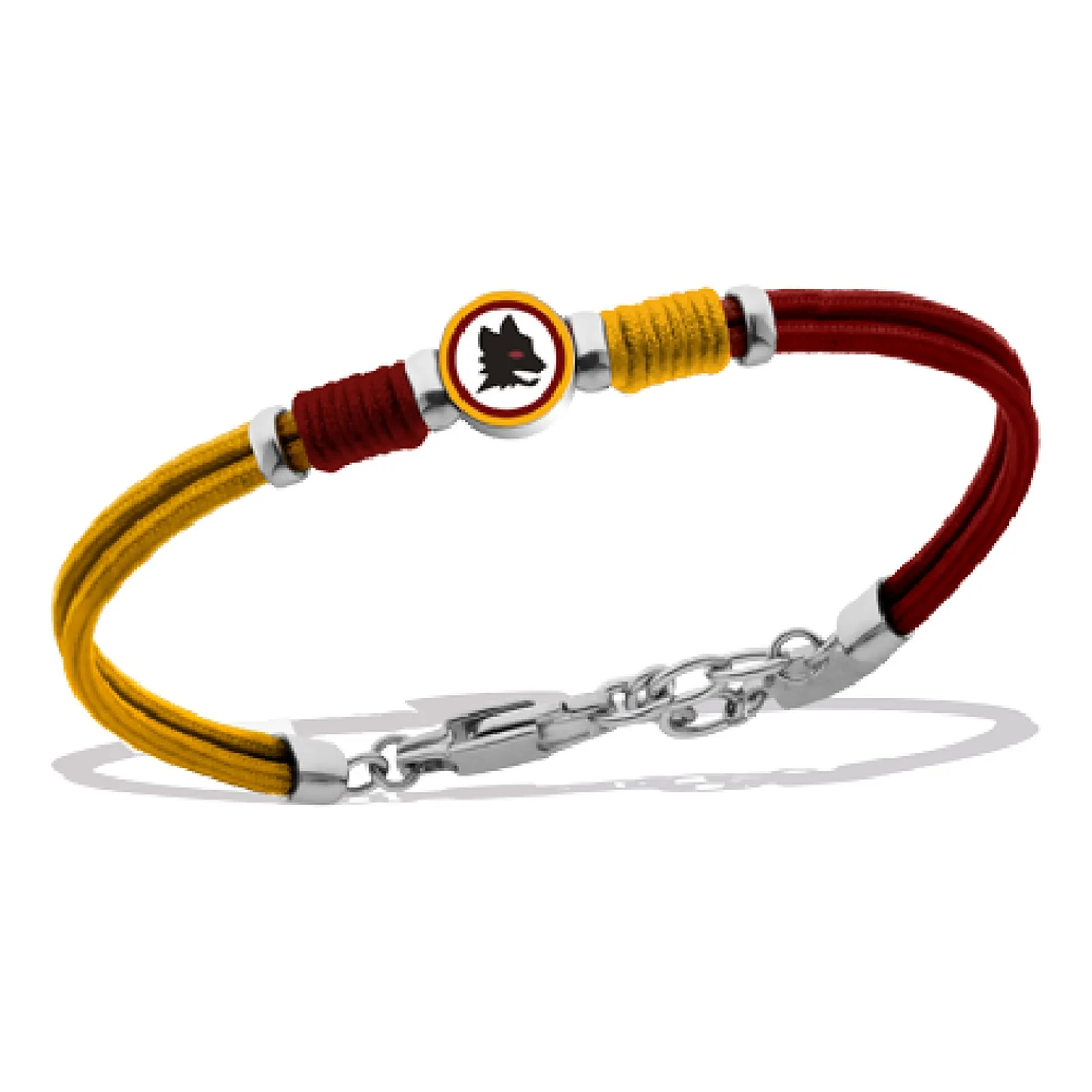 Lowell Bracciale Ufficiale Roma Acciaio 316L B-RB021KCR