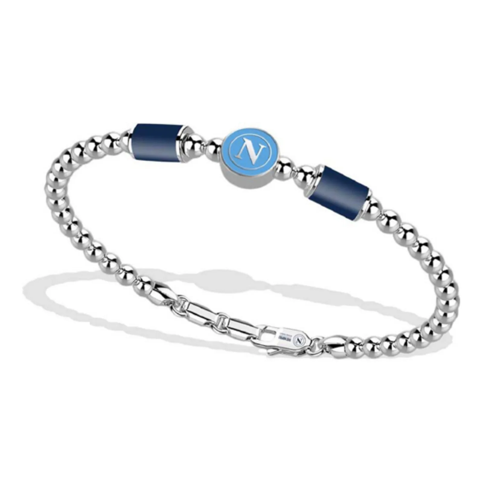 Lowell Bracciale Ufficiale Napoli Acciaio 316L B-NB004UAS