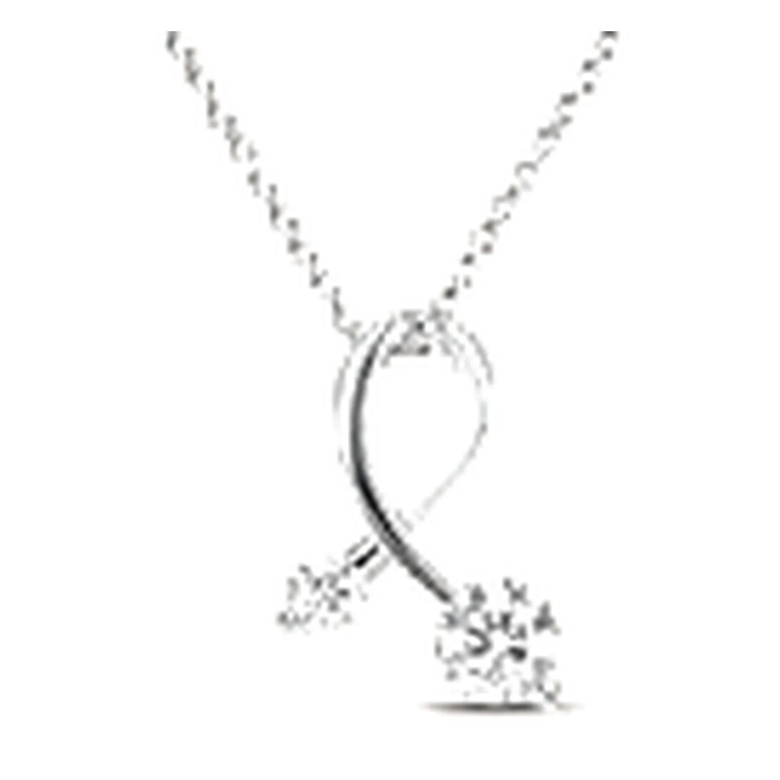 Stroili Silver Elegance Collana punto luce doppio con cubic Argento 925 1678976
