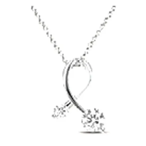 Stroili Silver Elegance Collana punto luce doppio con cubic Argento 925 1678976