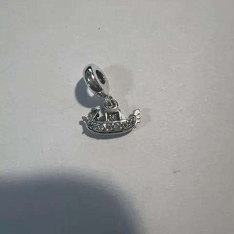 Charm Pendente Gondola in Argento 925 con Zirconi - LAB22609302244