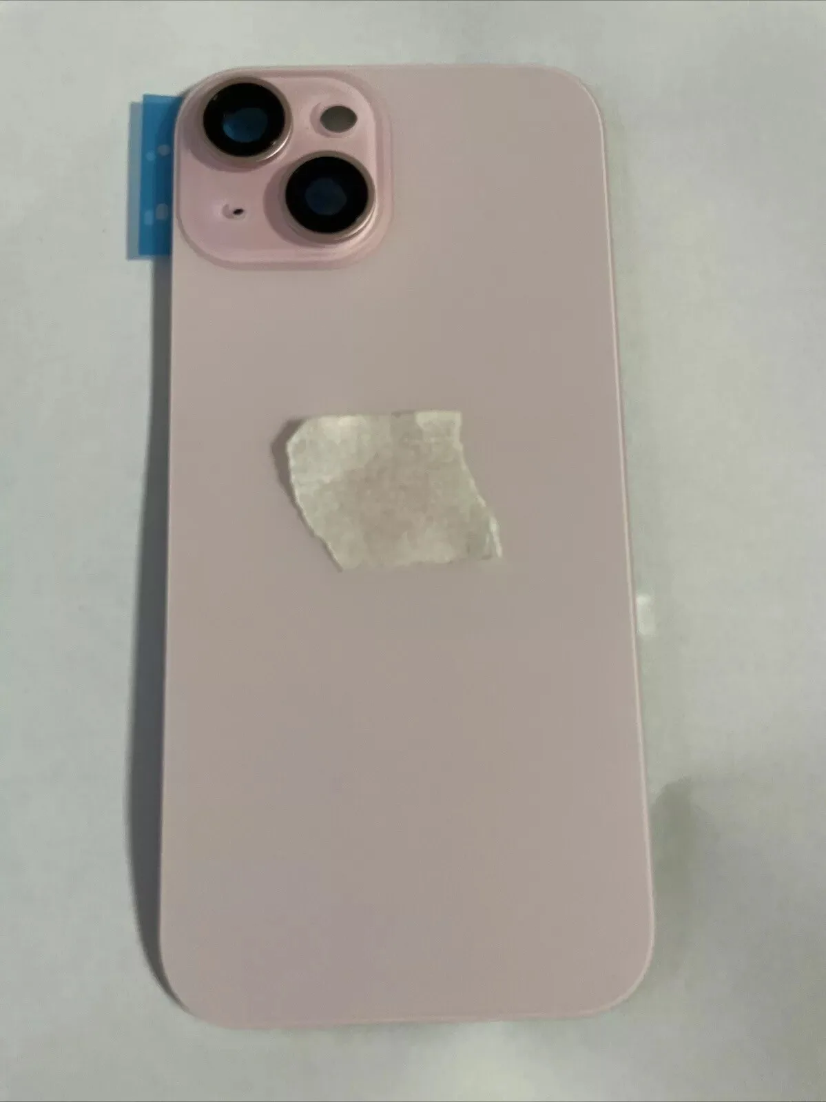 Back vetro Scocca Posteriore Per iPhone 15 Compatibile Con Magneti Rosa