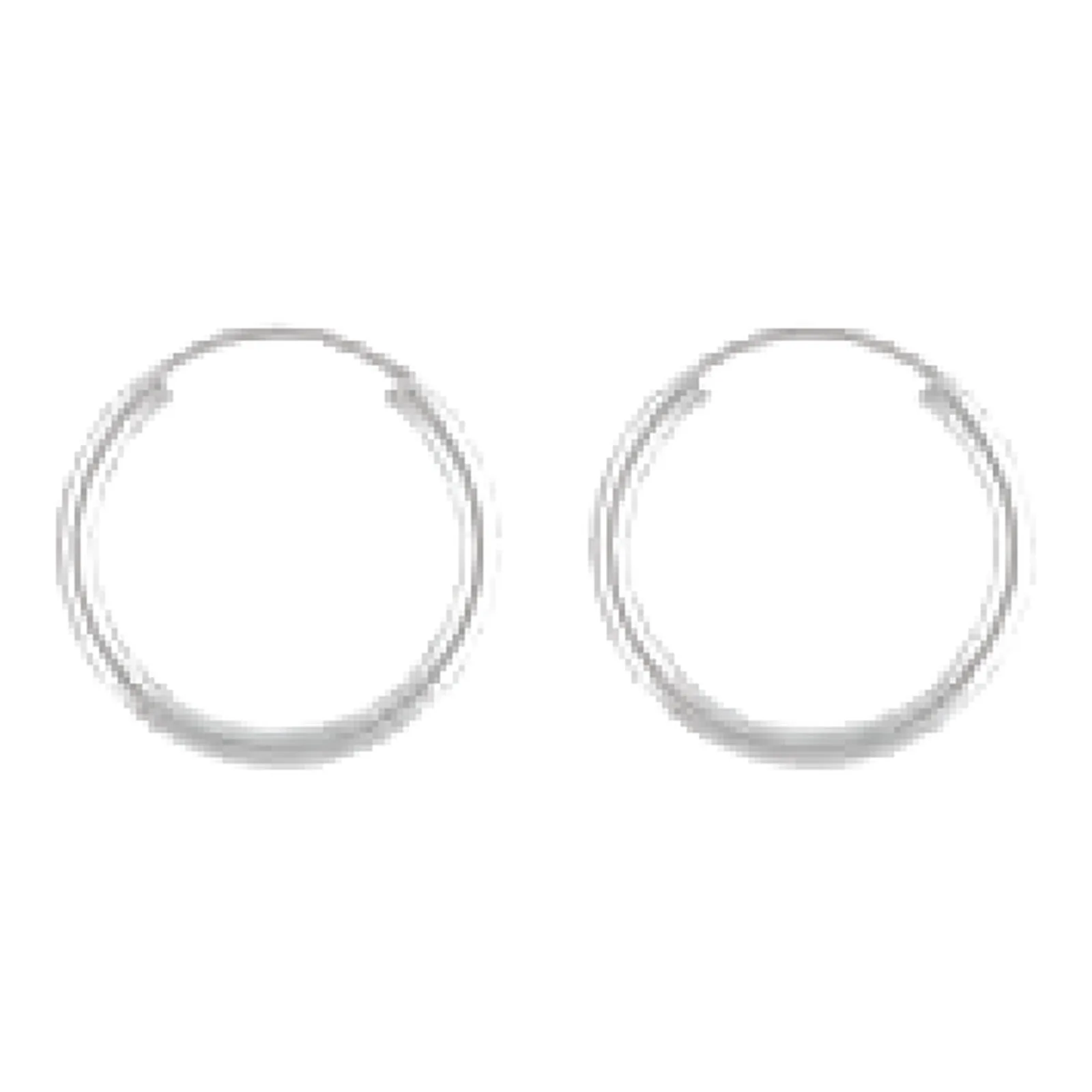 Stroili Toujours Orecchini a cerchio tubo tondo Oro 9kt 1400929