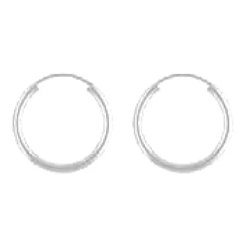 Stroili Toujours Orecchini a cerchio tubo tondo Oro 9kt 1400929