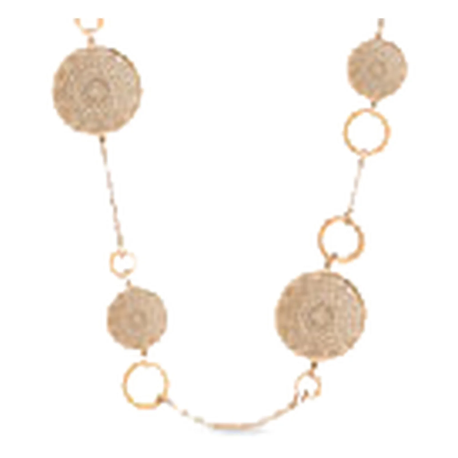 Stroili Aura Collection Collana rosato con glitter Acciaio 1692829