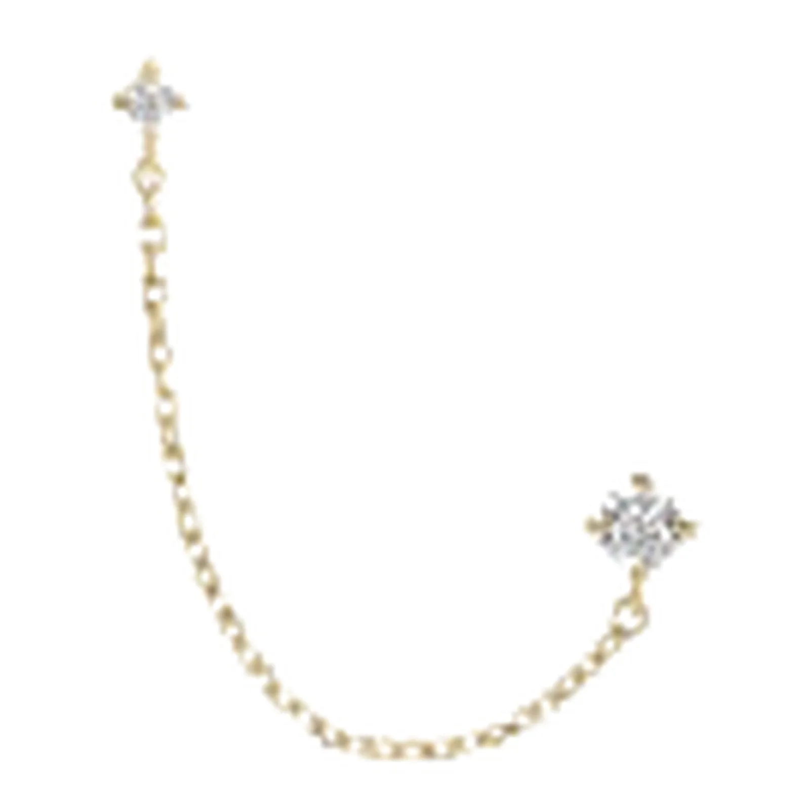 Stroili Golden Dream Monorecchino placcato oro 18K e cubic Metallo 1694977