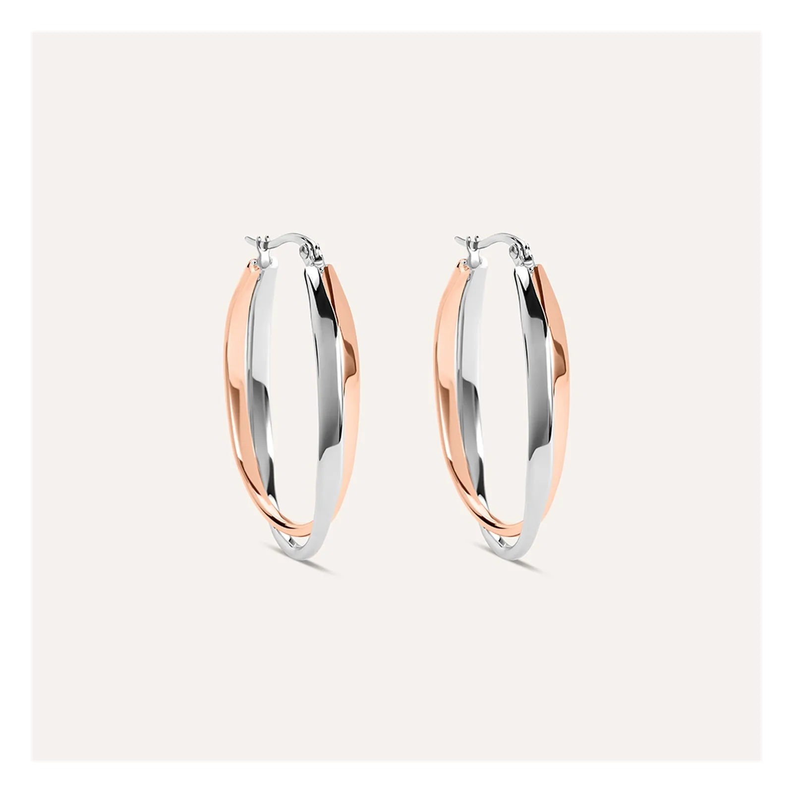 Stroili Sunrise Collection Orecchini pendenti bicolore Acciaio 1629037