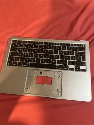 Apple Originale Tastiera Chassis Macbook Air 13” A2337 M1 2020 Finlandese Grigio