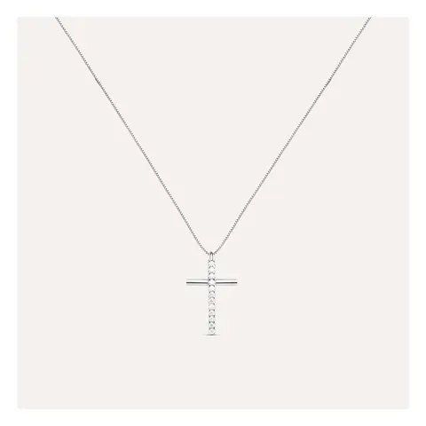 Stroili Holy Collana con cubic zirconia Oro 9kt 1426391
