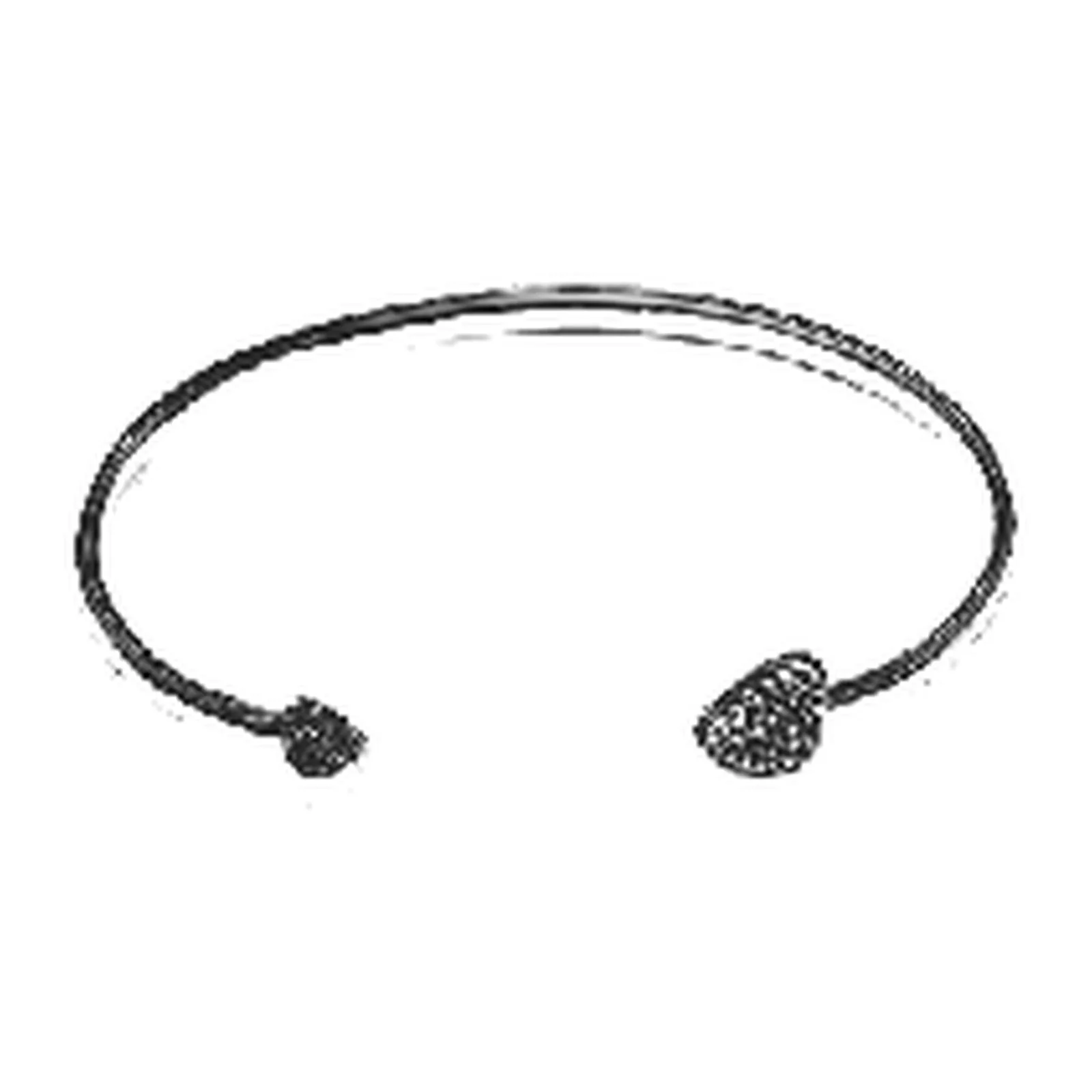Stroili Silver Shine Bangle con cubic zirconia cuore pavè Argento 925 1680510